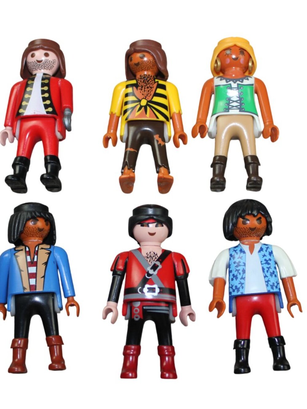 Playmobil Pirate 5135 4292 Hook Captain Figure Toy People Lot of 6 Replacements